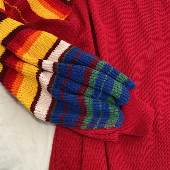 NWOT Free People Rainbow Dreams Sweater - Picture 7 of 7